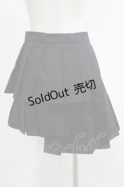 画像3: MORPH8NE / STUDENT SKIRT S ブラック H-25-10-24-021-PU-SK-KB-ZH