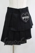 MORPH8NE / STUDENT SKIRT M ブラック H-25-07-06-015-PU-SK-KB-ZH