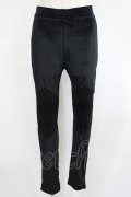 Restyle / Beaded leggings L ブラック H-25-07-06-017-GO-PA-KB-ZH