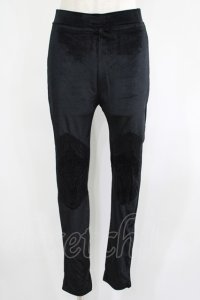 Restyle / Beaded leggings L ブラック H-25-07-06-017-GO-PA-KB-ZH