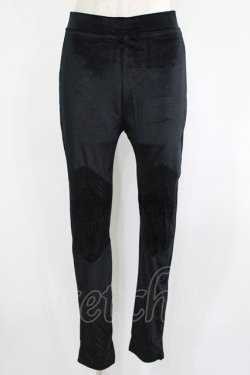 画像1: Restyle / Beaded leggings L ブラック H-25-07-06-017-GO-PA-KB-ZH