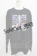 QOOZA / QOOZA×zumi Costal Long Sleeve Tee  黒 H-25-07-06-019-PU-TO-KB-ZH