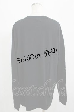 画像3: QOOZA / QOOZA×zumi Costal Long Sleeve Tee  黒 H-25-07-06-019-PU-TO-KB-ZH