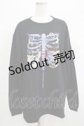 QOOZA / QOOZA×zumi Costal Long Sleeve Tee  黒 H-25-07-06-023-PU-TO-KB-ZH