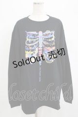 QOOZA / QOOZA×zumi Costal Long Sleeve Tee  黒 H-25-07-06-023-PU-TO-KB-ZH