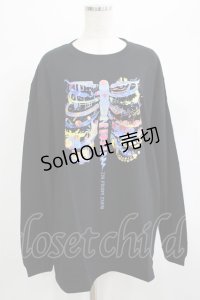 QOOZA / QOOZA×zumi Costal Long Sleeve Tee  黒 H-25-07-06-023-PU-TO-KB-ZH