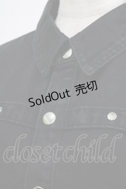 画像4: KILL STAR / Ervin Unisex Button-Up Vest XS ブラック H-25-07-06-024-SL-TO-KB-ZH