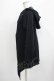 画像2: ROGUE+WOLF / Moon Star Cardigan with oversized hood L 黒 H-25-07-06-026-PU-TO-KB-ZH (2)