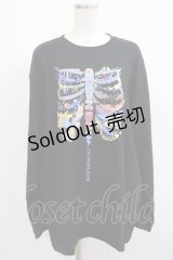 QOOZA / QOOZA×zumi Costal Long Sleeve Tee  黒 H-25-07-06-027-PU-TO-KB-ZS