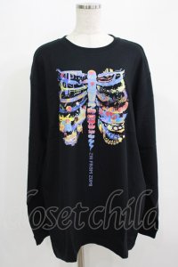 QOOZA / QOOZA×zumi Costal Long Sleeve Tee  黒 H-25-07-06-027-PU-TO-KB-ZH