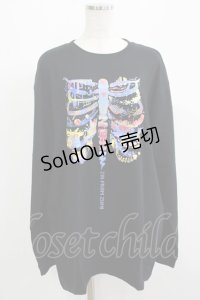 QOOZA / QOOZA×zumi Costal Long Sleeve Tee  黒 H-25-07-06-027-PU-TO-KB-ZS