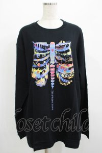 QOOZA / QOOZA×zumi Costal Long Sleeve Tee  黒 H-25-07-06-028-PU-TO-KB-ZH
