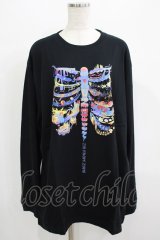 QOOZA / QOOZA×zumi Costal Long Sleeve Tee  黒 H-25-07-06-029-PU-TO-KB-ZH