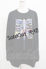 QOOZA / QOOZA×zumi Costal Long Sleeve Tee  黒 H-25-07-06-029-PU-TO-KB-OS