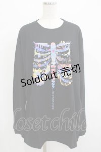 QOOZA / QOOZA×zumi Costal Long Sleeve Tee  黒 H-25-07-06-029-PU-TO-KB-OS
