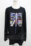 QOOZA / QOOZA×zumi Costal Long Sleeve Tee  黒 H-25-07-06-030-PU-TO-KB-ZH