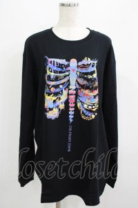 QOOZA / QOOZA×zumi Costal Long Sleeve Tee  黒 H-25-07-06-030-PU-TO-KB-ZH