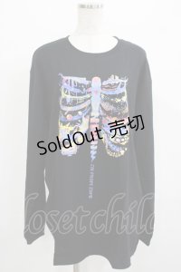 QOOZA / QOOZA×zumi Costal Long Sleeve Tee  黒 H-25-07-06-030-PU-TO-KB-OS