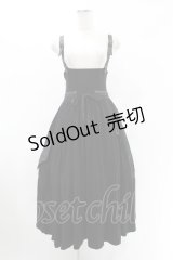 Rozen Kavalier / プリントノースリーブワンピース  黒 H-25-07-07-027-OO-OP-KB-ZH