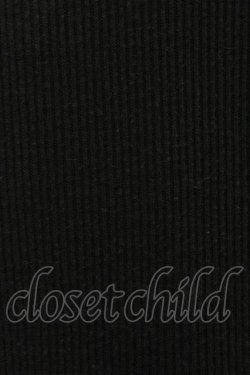 画像3: Ozz Croce / リブ切替ノースリーブワンピース  黒 H-25-07-07-028-OO-OP-KB-ZH