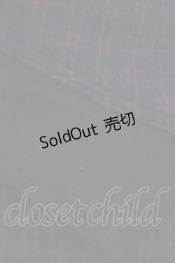 画像4: Ozz Croce / チェックセットアップ  紺×赤 H-25-07-07-036-OO-OP-KB-ZH