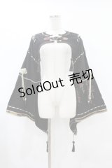 Ozz oneste / 着物袖和柄ショートジャケット  黒×金 H-25-07-07-045-OO-JA-KB-ZH