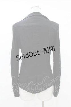 画像2: Rozen Kavalier / 襟刺繍ボーン入ジャケット  黒 H-25-07-07-048-OO-JA-KB-ZH