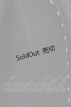 画像3: Rozen Kavalier / 襟刺繍ボーン入ジャケット  黒 H-25-07-07-048-OO-JA-KB-ZH