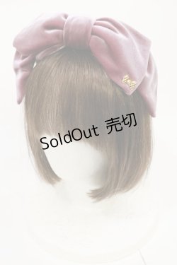 画像1: Angelic Pretty / Lady Ribbonヘアバンド  ピンク H-25-07-07-1038-AP-AC-NS-ZH