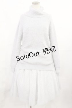 画像1: LIZ LISA / サイドリボンニット×ワンピース Free ブルー H-25-07-07-1004-LO-OP-NS-ZH