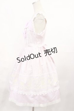 画像2: BABY,THE STARS SHINE BRIGHT / アリスのティーパーティージャンパースカート Free ピンク H-25-07-07-1001-BA-OP-NS-ZH