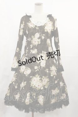 画像1: SERAPHIM / ローズペタルワンピース Free ブラウン H-25-07-07-1006-LO-OP-NS-ZH