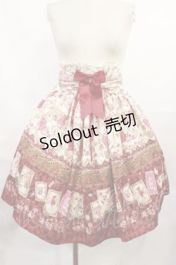画像1: BABY,THE STARS SHINE BRIGHT / Alice Red&Blackスカート L レッド H-25-07-07-1008-BA-SK-NS-ZH
