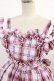 画像4: Angelic Pretty / Heart胸あて付スカート(タータン) Free ピンク H-25-07-07-1009-AP-OP-NS-ZH (4)