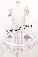 BABY,THE STARS SHINE BRIGHT / Sweet Wingタータンチェックスカート Free ピンク H-25-07-07-1010-BA-SK-NS-ZH