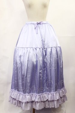 画像1: Chalmiere / ロングフリルペチスカート M ラベンダー H-25-07-07-1011-LO-SK-NS-ZH