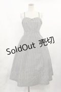 an another angelus / ギンガムキャミワンピース Free BLACK×WH H-25-07-07-1012-CA-OP-NS-ZH