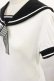 画像3: Angelic Pretty / セーラーラインカットワンピース Free シロ/ブラック H-25-07-07-1014-AP-OP-NS-ZH (3)