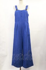 F&A / コルセット風デニムサロペットパンツ Free BLUE H-25-07-07-1017-LO-OP-NS-ZH