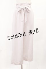 axes femme / ウエストリボンパンツ M ピンク H-25-07-07-1018-AX-PA-NS-ZH