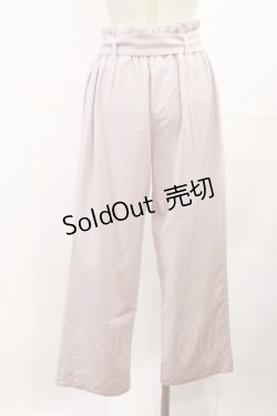画像2: axes femme / ウエストリボンパンツ M ピンク H-25-07-07-1018-AX-PA-NS-ZH