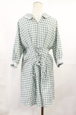 画像2: axes femme / ウエストタック入りチュニ M ミント H-25-07-07-1020-AX-OP-NS-ZH