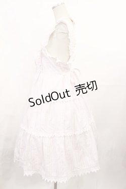 画像2: BABY,THE STARS SHINE BRIGHT / からみ3段ティアードジャンパースカート Free ピンク/ピンク H-25-07-07-1002-BA-OP-NS-ZH