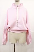 milklim / ライン入りZIPトレーナー Free ピンク H-25-07-07-1025-LO-TO-NS-ZH