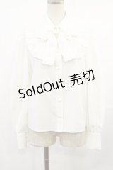 Jamie エーエヌケー / ダブルカラーブラウス M オフ H-25-07-07-1027-LO-BL-NS-ZH