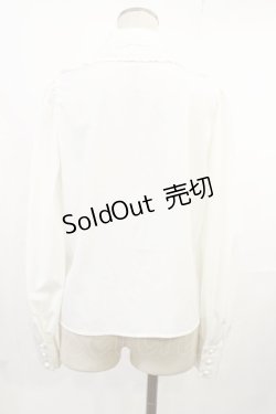画像2: Jamie エーエヌケー / ダブルカラーブラウス M オフ H-25-07-07-1027-LO-BL-NS-ZH