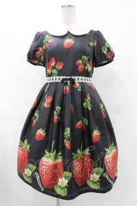 Emily Temple cute / Precocious Berryワンピース  ブラック H-25-07-07-016-ET-OP-KB-ZH