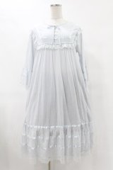 Katie / ASHBURY ethnic dress F サックス H-25-07-07-017-LO-OP-ET-ZH