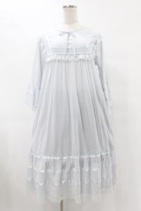 Katie / ASHBURY ethnic dress F サックス H-25-07-07-017-LO-OP-ET-ZH