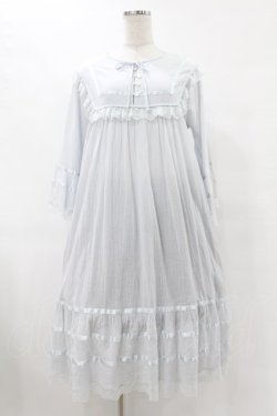 画像1: Katie / ASHBURY ethnic dress F サックス H-25-07-07-017-LO-OP-ET-ZH